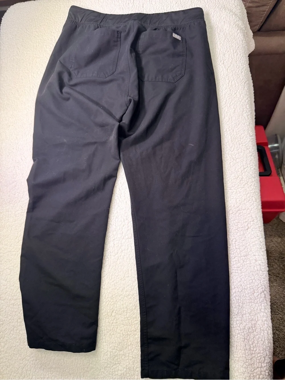 Figs Men's Black Drawstring Jogger Pants
